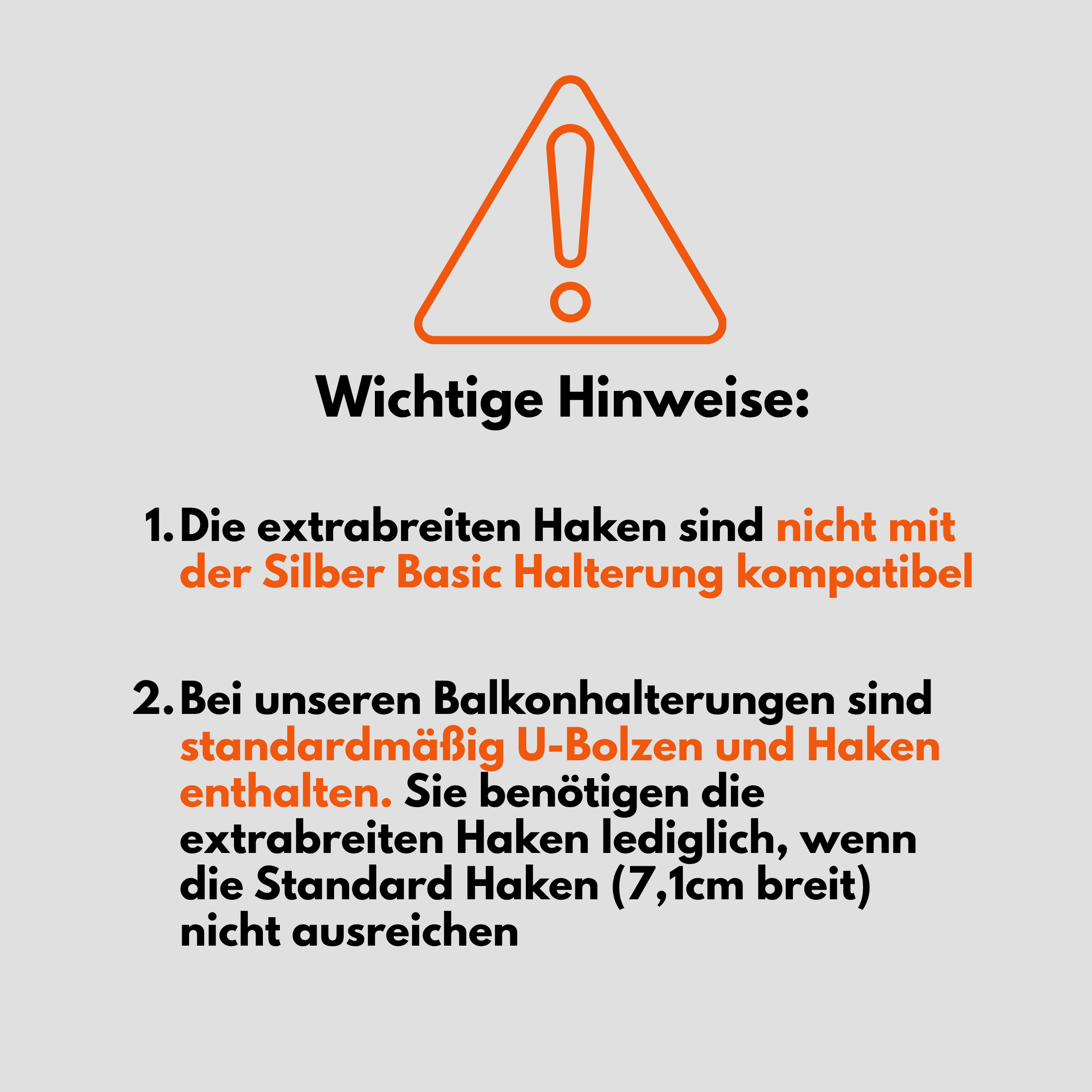 Haken der SolarFuture Balkonkraftwerk Halterung am Geländer montiert